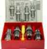 This Deluxe Pistol Die Set Combines The Most Popular Carbide Three-Die Set With The Lee Carbide Factory Crimp Die. By separating The Seating And crimping Operation, You Will Benefit By greatly Simplif...