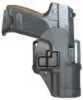 Blackhawk 410512BKR Serpa CQC Concealment Matte Polymer OWB Ruger P95 Right Hand
