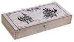 This Heritage Manufacturing's Cedar Box features a Civil War image on the top, and holds your firearm.