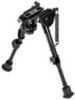 NCStar ABPGC2 ABPGC/2 Bipod 5.5-8" Bipod Attaches To virtually Any Sling Swivel Studded Or Weaver Style Railed Firearm. Aircraft Grade Aluminum And Steel Construction. Spring Loaded Folding Action giv...