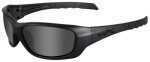 Wiley X Gravity Black Ops Sunglasses - Smoke Grey Lens Matte Frame
