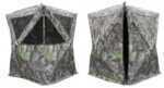 Primos 65100 The Club Blind Exclusive Dura-Matte HD Poly Brushed Fabric. Soft, Quiet And Low Sheen For blending Into Natural surroundings. The SS Hook Blind Windows Are Deadly Silent, Secure And Quick...