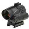 The CSR sports a 4 MOA red dot reticle with a 23mm objective lens and adjustable digital switch brightness controls.
