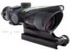 Trijicon 100209 ACOG 4x 32mm Obj 36.8 ft @ 100 yds FOV Black Matte Finish Dual Illuminated Crosshair 223 Ballistic Green