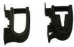 Rugged Gear Single Gun Rack Screw-Attach Hardware Included Black 10055