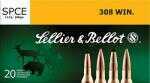 Sellier & Bellot Ammunition Has a Semi-Jacketed Bullet With a Soft Point Cut-Through Edge (SPCE) In The Jacket Which partially Locks The Lead Core at The Same Time. The Bullet Effect depends On The Ta...