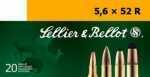 Sellier And Bellot .223 Caliber (5.56 Nato M193). Imported From The Czech Republic, This Ammo Is Current Production And Made To Military specs. Inexpensive And Very Accurate Because Of The Full Metal ...