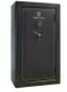 Heritage Safe FS36 36-Gun Safe Elec Lock Gray Fortress FS36 Is a 36-Gun Safe With 10 Extra Large (1.25") Steel Bolts With The patented notched Bolt. The Doors Are Also recessed For increased pryresIst...