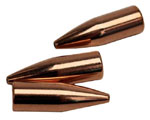 Nosler's Varmageddon Bullets Are Made With a Lead-Alloy Core And Feature a Copper-Alloy Jacket Designed To Withstand High velocities Yet Expand immediately Upon Impact.