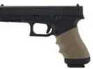 Hogue Grips HandAll Universal Full Size Sleeve Fits Many Semi Auto Handguns Flat Dark Earth 17003
