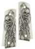 Hogue 45029 Scrimshaw Grip Grim Reaper 1911 Government w/Ambidextrous Safety Polymer Ivory