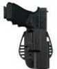 This holster fits the H&K USP full-sized pistol. Made from a durable Kydex material, along with a paddle design for ease of use and ensured sturdiness.