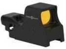 Sightmark SM26005 Ultra Shot M-Spec 1x 33x24mm 65 MOA Illuminated Red Circle Dot Crosshair CR2 Black Matte