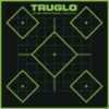 Truglo TG14A6 Tru-See Self-Adhesive Paper 12" x 12" Silhouette Black/Green 6 Pack
