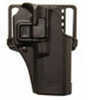 BLACKHAWK! SERPA CQC Concealment Holster with Belt and Paddle Attachment Fits S&W M&P Shield Right Hand Matte 4105