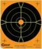 Caldwell Orange 8" Peel Bullseye Targets, Pack Of 25