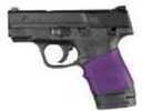 Hogue 18006 HandAll Jr. Grip Sleeve Ruger LCP Textured Rubber Purple
