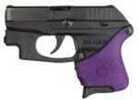 Hogue 18116 HandAll Hybrid Grip Sleeve Ruger LCP w/Crimson Trace Textured Rubber Purple