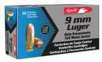 9mm Luger 50 Rounds Ammunition Aguila 124 Grain Full Metal Jacket