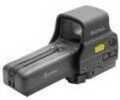 Eotech 558A65 Holographic Weapon Sight 1x 68 MOA Ring/1 Red Dot Black AA 1.5V (2)