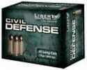 Liberty Civil Defense Ammunition Is a High Quality Accurate Load Designed For Self Defense. This Copper Monolithic fragmenting Hollow Point Is Designed For Excellent Penetration And Excellent Expansio...