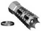 Yankee Hill 27-Mb-A Annihilator Muzzle Brake 5.56mm Threaded 1/2"-28 TPI Steel Silver