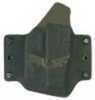 SCCY SC1012L CPX Holster CPX-1/CPX-2 W/Laser Kydex Black W/FDE Vertical Logo
