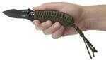 Columbia River Crawford Thunder Strike Survival 2.8" Drop Point Paracord Knife