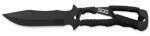 S.O.G SOG-F041Tn-C Throwing Knives Fixed 4.40" Plain Black Hardcased 420 Stainless Steel Blade/Black Grn Handle W/Sheath