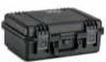 iM2200 Case Black - With Foam 15" X 10.5" 6" Airline Approved HPX Resin Body Vortex Purge Valve Press & Pull Lat