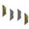 Seber Replacement Blades Gold - Partial Serration - 5Pk