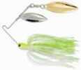 Stanley Vibra Shaft Spinnerbait 3/8Oz Double Willow Chartreuse/White/Blue Md#: Vs38-203DW