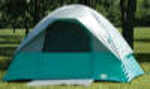 Tex Sport Cool Canyon Square Dome Tent 8 X 10 65" H - Sleeps 4 Silver Polyurethane Coated rainfly keeps 10-De