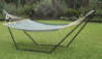 Hammock Stand136" X 40" X 45" - 1-1/4" Tubular Steel - 2 Plated "S" Hooks - Accommodates Most Hammocks - Easy To Set-Up - Assembly/Information Sheet - Hammock Not Included