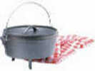 Tex Sport Cast Iron Dutch Oven 20 Qt. - Long Lasting Durability - Resistant To Chipping & warping - Greater Heat distrib