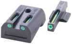 Truglo TFO Handgun Sight for Glock Low Green Size -