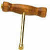 Traditions T-Handle Ball Starter Traditional Design In Solid Hardwood And Brass With Sure Grip To Most Balls Or
