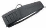 Uncle Mikes Tactical Rifle Case - Large 43" X 10" Five Magazine Pouches With Hook-And-Loop closures