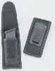Uncle Mikes Black Kodra Undercover Single Mag Case With Belt Clip Fits 9mm 40 S&W Row 10mm .45 ACP Metal Mags