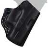 DESANTIS Mini Scabbard Holster RH OWB Leather Ruger SR22 Black