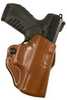 DESANTIS Mini Scabbard Holster RH OWB Leather Walther CCP Tan