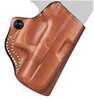 DESANTIS Mini Scabbard Holster RH OWB Leather Ruger SR22 Tan
