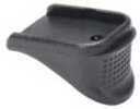 Pachmayr Base Pad Black Finish Fits Glock 26/27/33/39 Adds 1/4" Addition Gripping Surface 03884