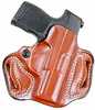 DESANTIS Mini Slide Holster OWB RH LTHER M&P SHLD 9/40 Tan