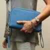 Concealed Carrie Compact Cool Blue Leather