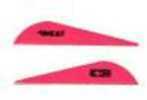 BOHNING Heat Vane 2.5" Solid Hot Pink 100Pk