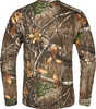 Material: Cotton Blend Color: Realtree Edge Size: X-Large Type: T-Shirt Long Sleeve: Y Other FEATURES:: Durable 60/40 Cotton Poly Fabric.S3 Anti-Microbial Finish PREVENTS ODERS,Rib Knit Neck And CUFFS