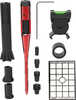 Other FEATURES:: Fits .22 - .50 Cal And 12/20Ga SHOTGUNS,Include Bubble Level, Non-Marring Polymer Center ADAPTERS