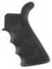Link to This Is a Rubber Grip For The AR-15/M-16 Family Of Weapons That Has Finger grooves And a Beavertail backstrap at The Top Rear.