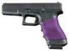 Hogue Rubber Sleeve For GLOCKS And Similar Purple